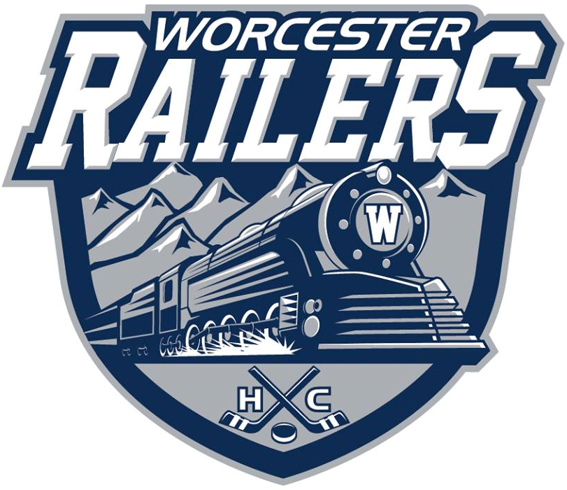 Worcester Railers HC 2017 Unused Logo iron on transfers for T-shirts